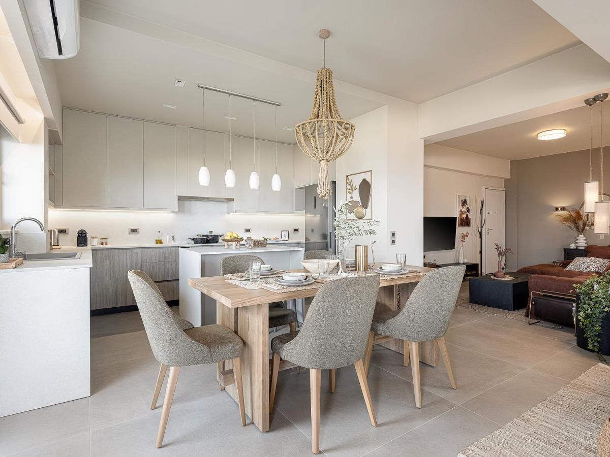 קיסאמוס Emmanuel'S Sea View Luxury Apartment מראה חיצוני תמונה